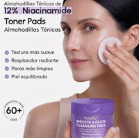 Tónico Exfoliante en Discos Niacinamida — Lumíne